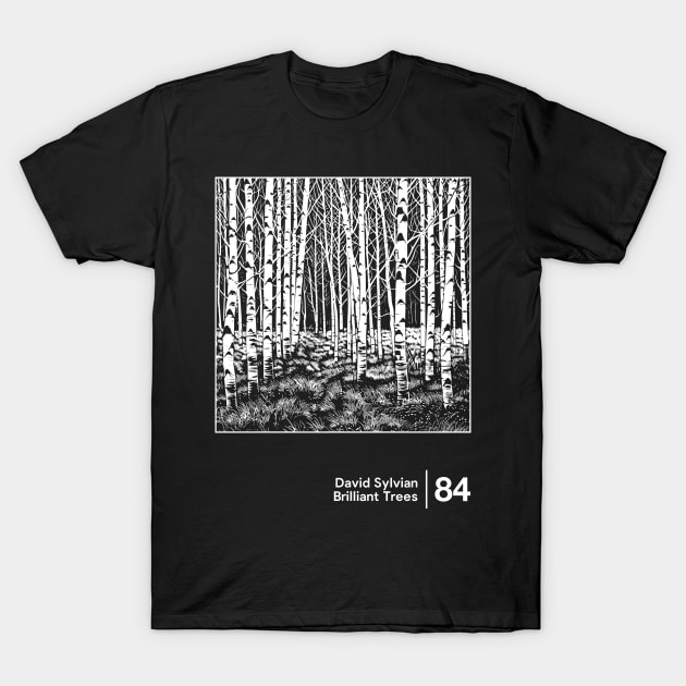 Brilliant Trees - Minimalist Graphic Artwork Design T-Shirt by saudade